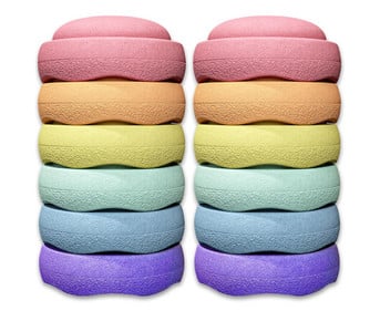 stapelstein® rainbow 6 Stück ∅ 27 5 cm