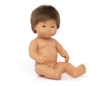 Babypuppe mit Downsyndrom