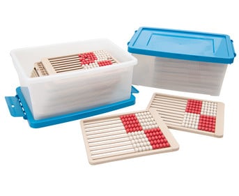 Betzold Set mit Rechenrahmen aus biobasiertem treeNside Material ZR bis 100
