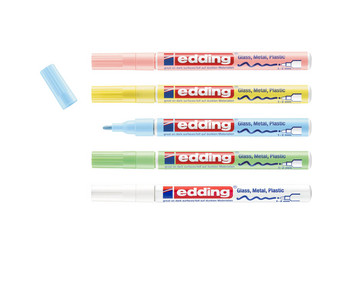 edding Glanzlack Marker 5er Set