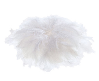 Flauschfedern Mix 100g farbig sortiert