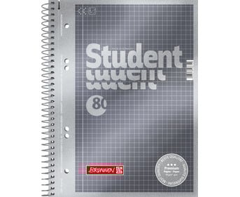 Brunnen Collegeblock Ringbuch DIN A5 3 Stück