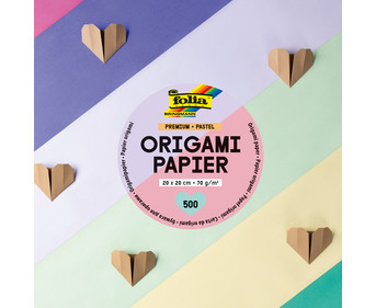 folia Origami Faltpapier Premium 70 g/m² 500 Blatt