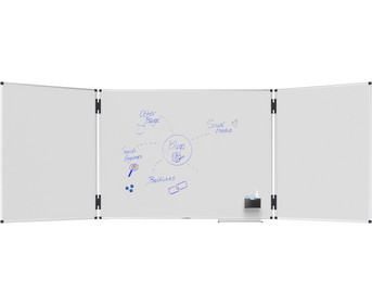 Klappbares Whiteboard