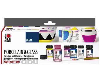 Marabu Porzellan und Glas Malfarben