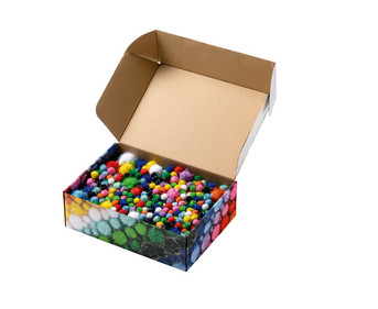 folia Pompons Mix Jumbo 300 g