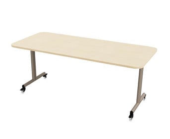Flexibler Tisch FlexDesk roll und klappbar