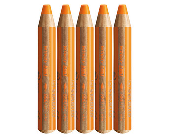 STABILO® Buntstifte woody 3 in 1 Einzelfarben 5 Stück