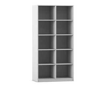 Flexeo® Regal 2 Reihen 10 Fächer hoch Breite 94 4 cm