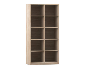 Flexeo® Regal 2 Reihen 10 Fächer hoch Breite 94 4 cm