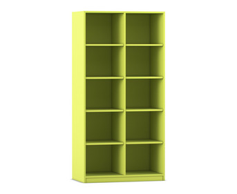Flexeo® Regal 2 Reihen 10 Fächer hoch Breite 94 4 cm