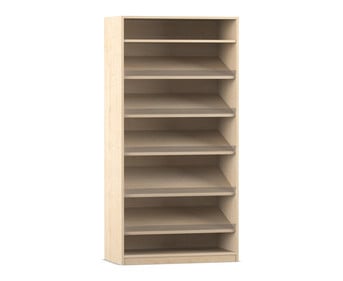 Flexeo® Regal 5 Schrägablagen 2 Fächer