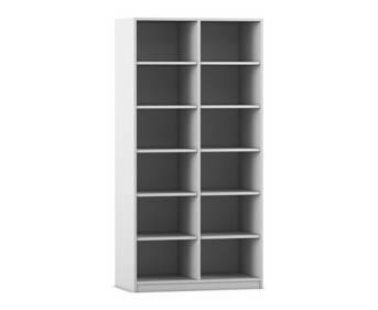 Flexeo® Regal 2 Reihen 12 Fächer Breite 94 4 cm