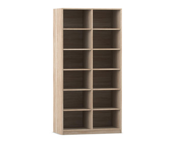 Flexeo® Regal 2 Reihen 12 Fächer Breite 94 4 cm