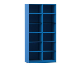 Flexeo® Regal 2 Reihen 12 Fächer Breite 94 4 cm