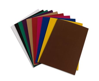 Bastelwellpappe 50 x 70 cm 10 Farben