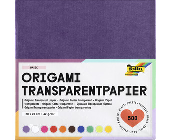 Transparentpapier Faltblätter 40 g/m² 500 Blatt