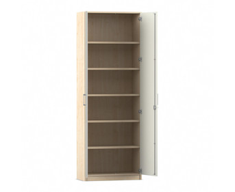 Flexeo® Drehtüren Schrank 6 Fächer = 6 Ordnerhöhen