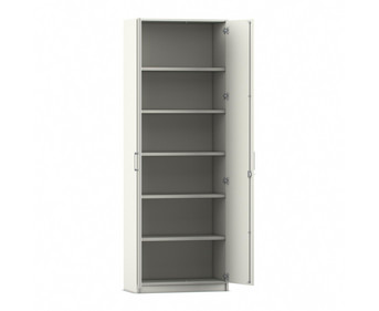 Flexeo® Drehtüren Schrank 6 Fächer = 6 Ordnerhöhen