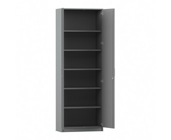 Flexeo® Drehtüren Schrank 6 Fächer = 6 Ordnerhöhen
