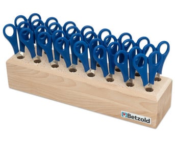 Betzold Scheren im Holzständer 16 Stück