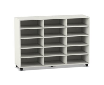 Flexeo® Regal 3 Reihen 15 Fächer