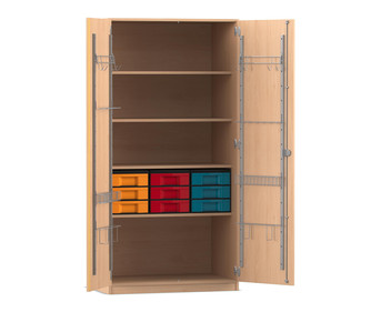 Flexeo® Musikschrank 9 kleine Boxen