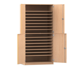 Flexeo® Bastelschrank Jana 16 Fächer