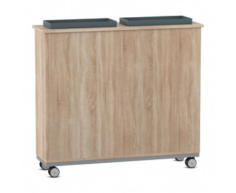 Flexeo® Raumteiler Blumenwagen H x B x T: 106 5 x 120 x 33 cm