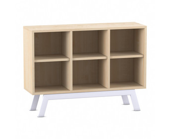 Flexeo® Lounge Möbel 3 Reihen 6 Fächer