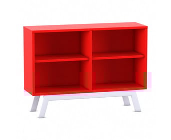 Flexeo® Lounge Möbel 2 Reihen 4 Fächer