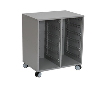 Flexeo® Wagen 2 reihig 12 kleine Boxen