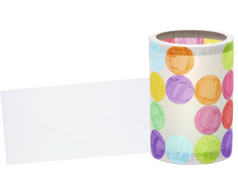 folia 25 Blatt Laternen Zuschnitte transparent