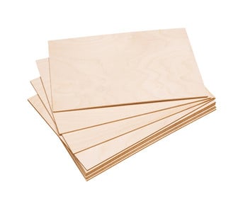 Sperrholzplatten 21 x 30 cm 10 Stück