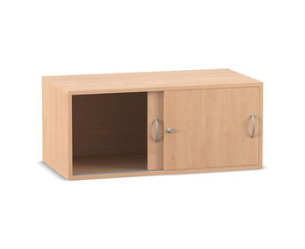 Flexeo® Aufsatzschrank 1 Fach Schiebetüren Breite 94 4 cm