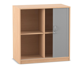 Flexeo® Rollladenschrank 4 Fächer Mittelwand Breite 94 4 cm