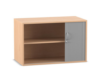 Flexeo® Rollladen Aufsatzschrank 2 Fächer Breite 94 4 cm