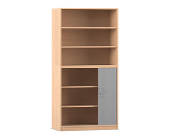 Flexeo® Rollladenschrank 6 Fächer 1 Tür unten