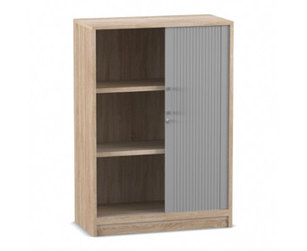 Flexeo® Rollladenschrank 3 Fächer = 3 Ordnerhöhen