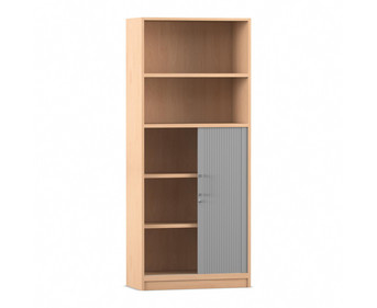 Flexeo® Rollladenschrank 5 Fächer = 5 Ordnerhöhen