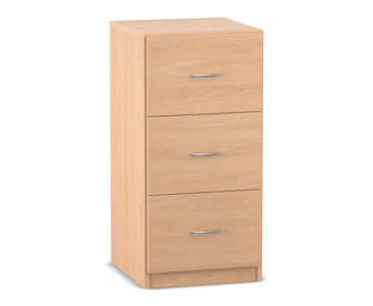 Flexeo® Schrank 3 große Schubladen Breite 48 1 cm