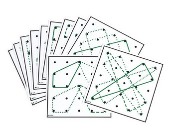 Betzold Arbeitskarten für transparente Geometrie Boards 2