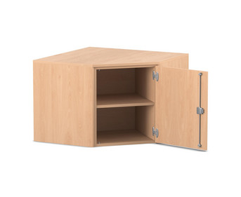 Flexeo® Eckschrank 2 Fächer 1 Tür