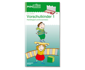 miniLÜK Übungen für Vorschulkinder 1