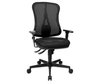 Topstar Bürostuhl Point mit Netz Rückenlehne und Armlehnen