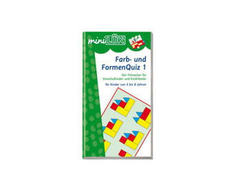 miniLÜK Heft: Farb und Formen Quiz 1