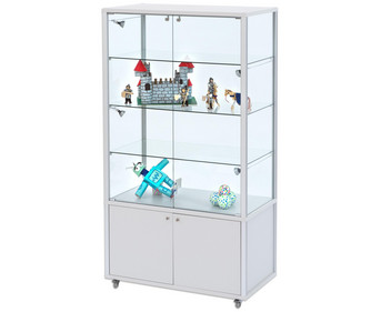 Rubo Schrank Vitrine mit Unterschrank