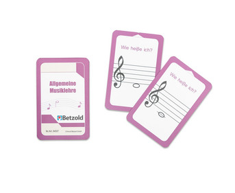 Betzold Musik Musiklehre Karten für den Magischen Zylinder