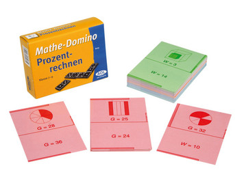 Mathe Domino: Prozentrechnen