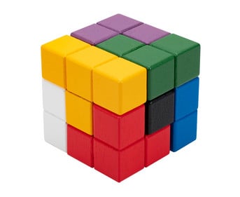 Betzold Soma Würfel bunt